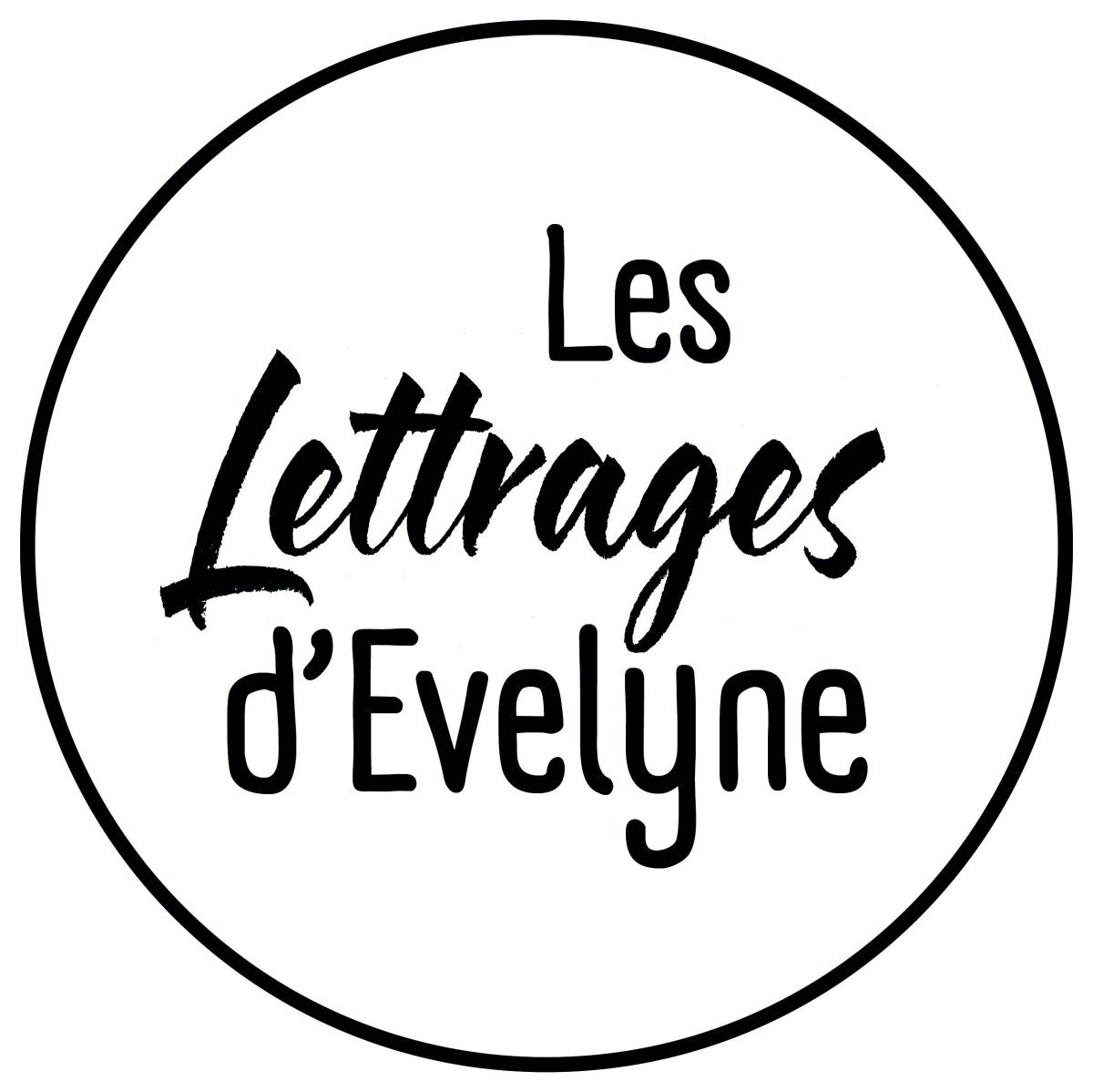 Les Lettrages d'Evelyne