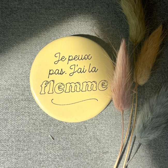 Pin's Flemme